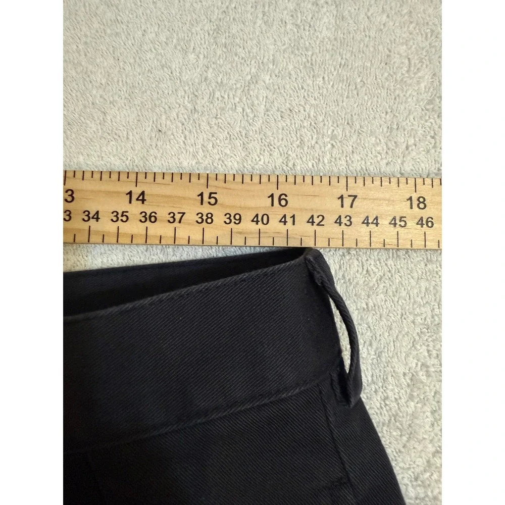 Polo Ralph Lauren Mens Navy Andrew Short Pleated Chino Cotton Shorts Size 34